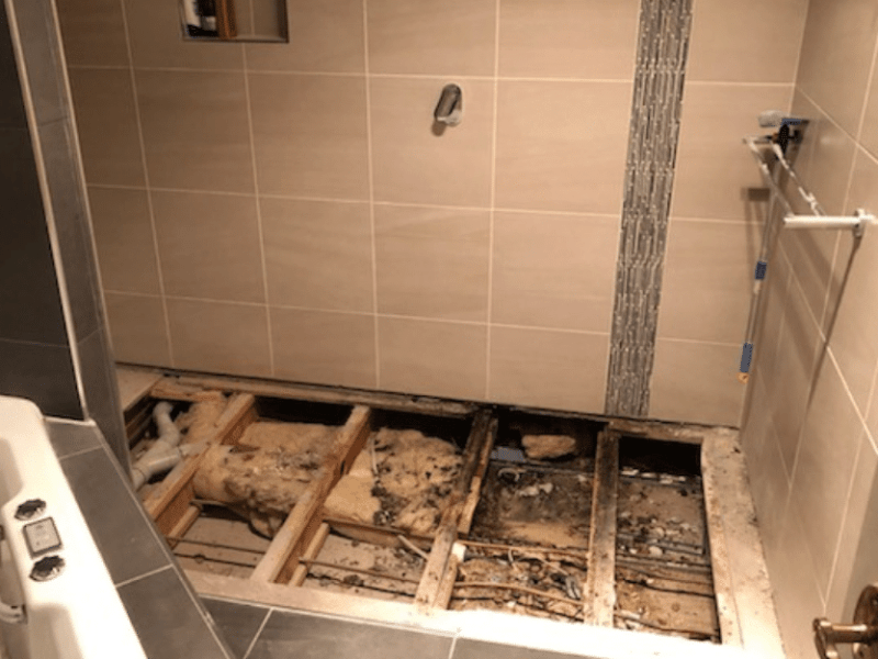 Is your shower leaking behind the&nbsp;wall?