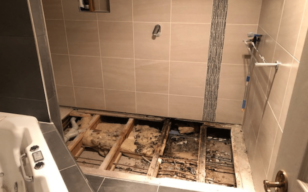 Is your shower leaking behind the&nbsp;wall?